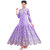 Florence Purple Raja Tex  Georgette Embroidered Suit (SB-2530)