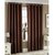 Gurukripa elegant design polyester long door curtain 9ft  (set of 2)