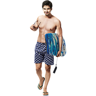 Bumchums mercerised printed on sale bermuda