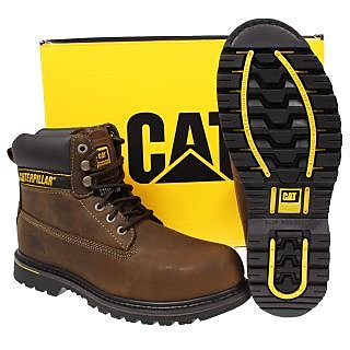 New 100% Genuine Caterpillar Mens Safety Work Shoe Boot Steel Cap Toe ...