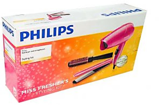 philips hair straightening and curling machine price