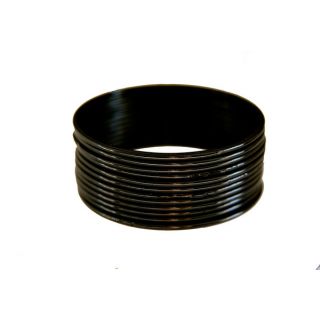 Black plain online bangles