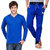 TSX Exquisite Trackpant and Henley Combo TSX-HEN-3-PYJ-RIB-ROYAL