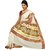 Fashionkiosks Kerala Milk White Colour Pure Cotton Kasavu Checked Lace Work Design Pallu Saree With Blouse Attached