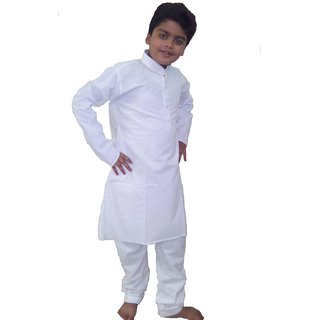 White kurta pajama online for 15 year boy