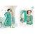 Sea Green Embroidered Georgette Suit