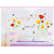 Beautiful Love Flower With Butterflies wall sticker for home decoration