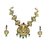 Zaveri Pearls Gold Plated Multicolor Alloy Necklace Set For Women