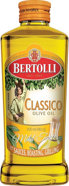 bertolli classico olive oil for baby massage
