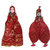 Rajasthani  Red handmade  Puppet/Kathputali