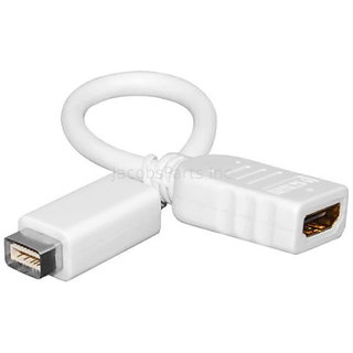 Mini DVI Male To HDMI Female Video Adapter Cable For MacBook