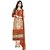 Surat Tex Orange Color Designer Digital Print Cotton Semi-Stitched Salwar Suit