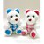 Deals India Couple Teddy 6.7 Inch