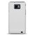 ClickAway  Rubberized Hard Back Case Cover Made For  Samsung Galaxy S2-White