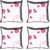 meSleep Heart Digital printed Cushion Cover (16x16)
