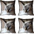 meSleep Cat Digital printed Cushion Cover (16x16)
