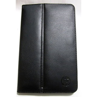 Premium Leather Flip Flap Case Cover Stand For Hp Slate 7 Voicetab