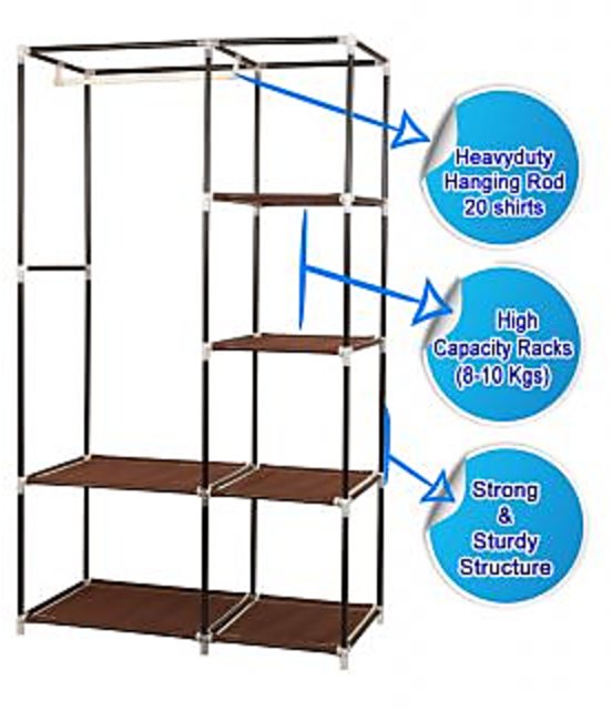 CbeeSo Portable and Collapsible Cloth Wardrobe CB160