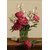 Mesleep Vase Of Flowers Canvas