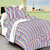 Always Plus Multicolor Contemporary Cotton Bedsheet (1 Double bedsheet With 2 Pillow Cover)with TC180