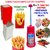2 COMBO FINGER POTATO CHIPS CUTTER FRENCH FRIES+VEGETABLES  FOOD CHOPPER 6 in 1