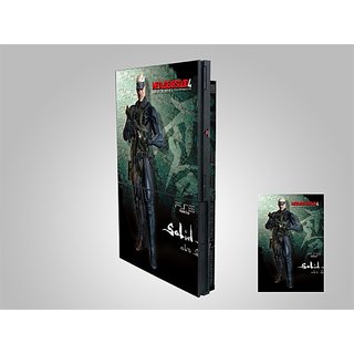 Metal Gear Solid PS2 Slim 9000 series Skin Sticker Attractive skin ...