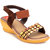 Shibha Lovely Brown Women's Wedges