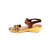 Shibha Lovely Brown Women's Wedges