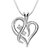Surat Diamond With you always - Real Diamond & 925 Silver Pendant with 18