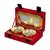 Golden Bowl  Spoon Set with Tray