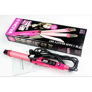 Shop 2 in 1 Nova hair straightener + curler with temperature control(free  shipping) Online - Shopclues