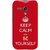 Kasemantra Keep Calm And Be Yourself Case For Moto G