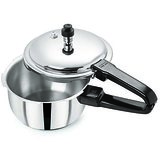 PRISTINE Stainless Steel Pressure Cooker, 1.5 Ltr