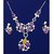 Sanskruti beautifully designed purple necklace set