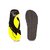 STYLE HEIGHT Men's Black, Yellow Flip Flops