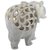 Freshings Gaurara Carved Trunk Up Elephant (F-GE-1)