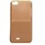 KMS Dual Tone Soft Silicon Back Cover for Micromax Bolt D321 - Brown