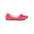 TEN Red Fabric Loafers TENLFCTRRED01