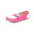 TEN Pink Synthetic Leather Loafers TENLFLTHPNK04
