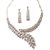 Kriaa Silver Plated Stone Set in White - 2200507