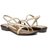 Gogia Women's Beige Sandals