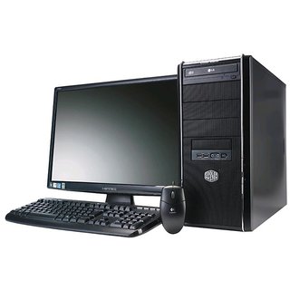 Traditional PC 17 Inch LED With New Core 2DUO DOS 2GB, With Monitor (12 Months Seller warranty) offer