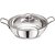 PRISTINE Induction Compatible Sandwich base Stainless Steel Kadai, 25 cm
