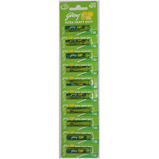 Godrej 1.5V AAA Zinc Chloride Ultra Heavy Duty Dry GP Batteries ( Pack Of 10)