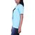 THESMO  Women's Round Neck Cotton T-Shirt, Blue