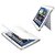 Samsung Note 800 10.1 Inch Stylish Magnetic Flip/Book Cover - White