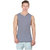 Hypernation Blue and White Stripped Muscle T-Shirts for Men