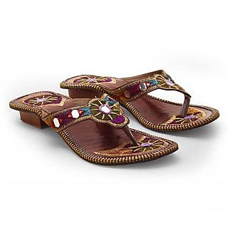 sequin chappal