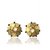 Zaveri Pearls Golden Flower Dangle&Drop Earrings
