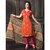 Riti Riwaz Orange Designer  Dress Material With Dupatta DLY2013